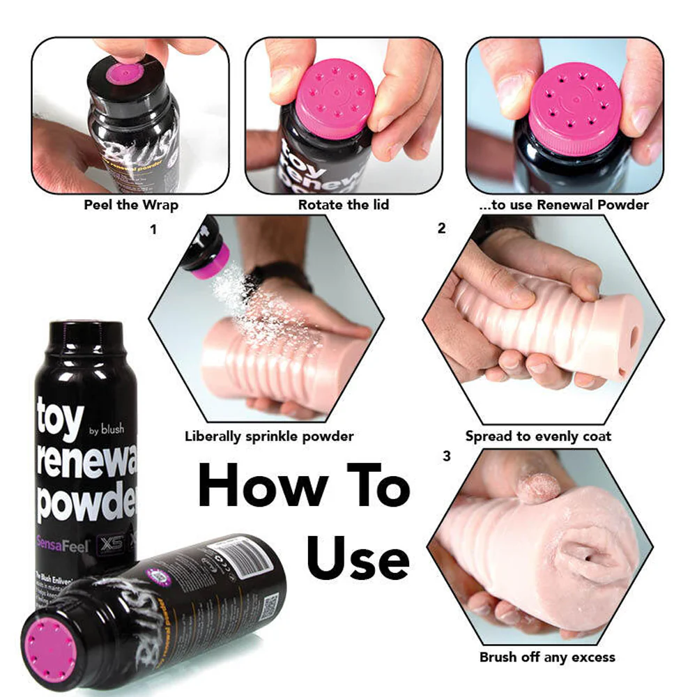 Blush Toy Renewal Powder - White - Image 4