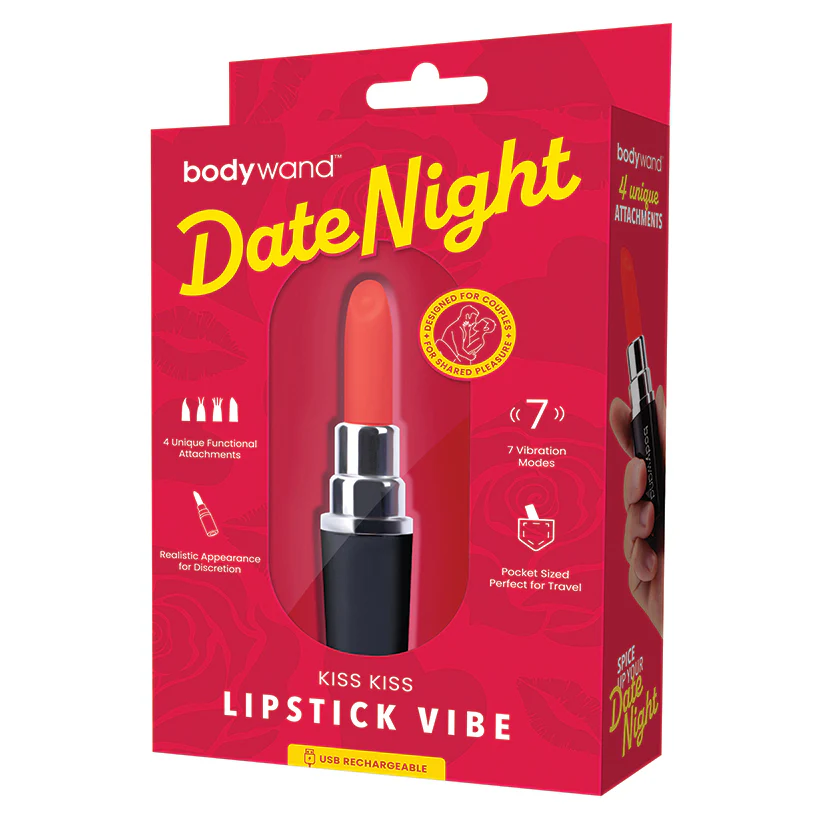 Bodywand Date Night Kiss Kiss Red