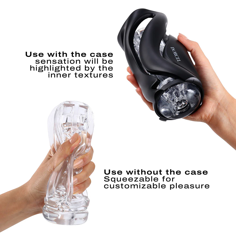 Dorcel Deep Blow Masturbator - Black - Image 5