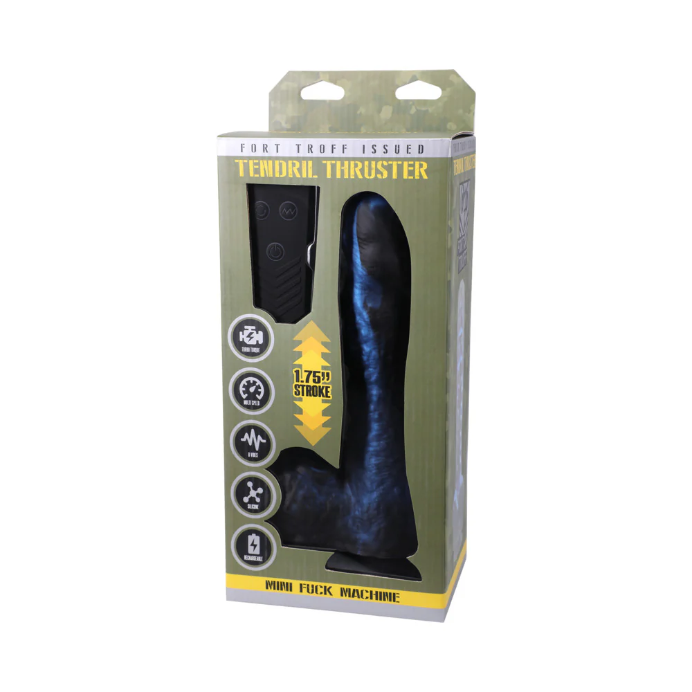 Fort Troff Tendril Thruster Mini Fuck Machine Rechargeable Remote-controlled Silicone 8.5 In. Thrust - Image 10