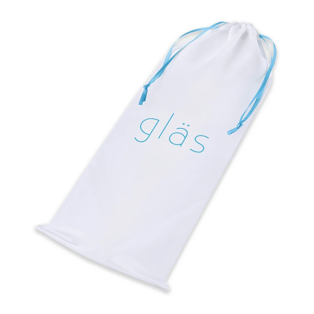 Glas Classic 9 In. Curved Dual-ended Glass Dildo - Image 6