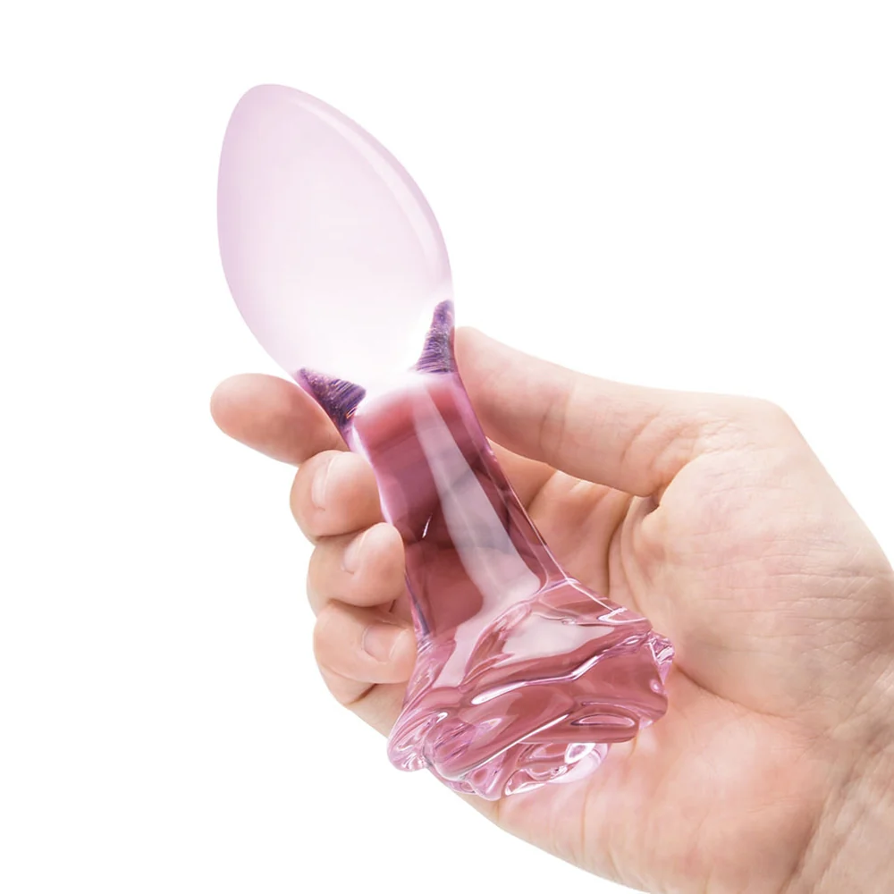 Glas Rosebud 3-piece Glass Anal Plug Set - Image 4