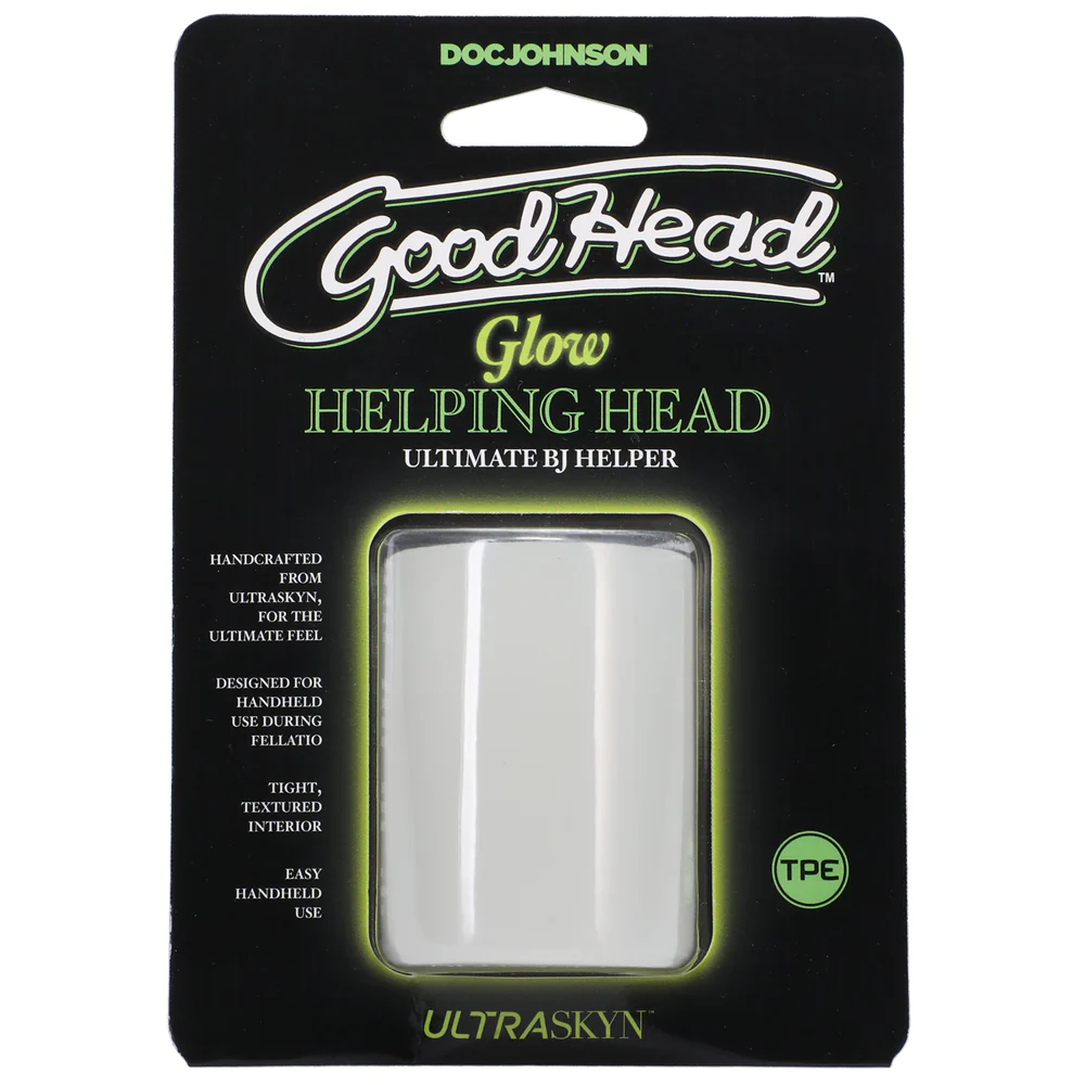 Goodhead Glow Helping Head Frost Green Glow