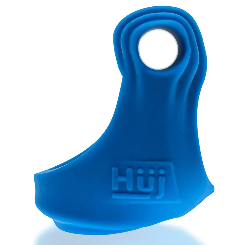 Hunkyjunk Revsling Cock & Ball Sling With Bullet Vibrator Teal - Image 5