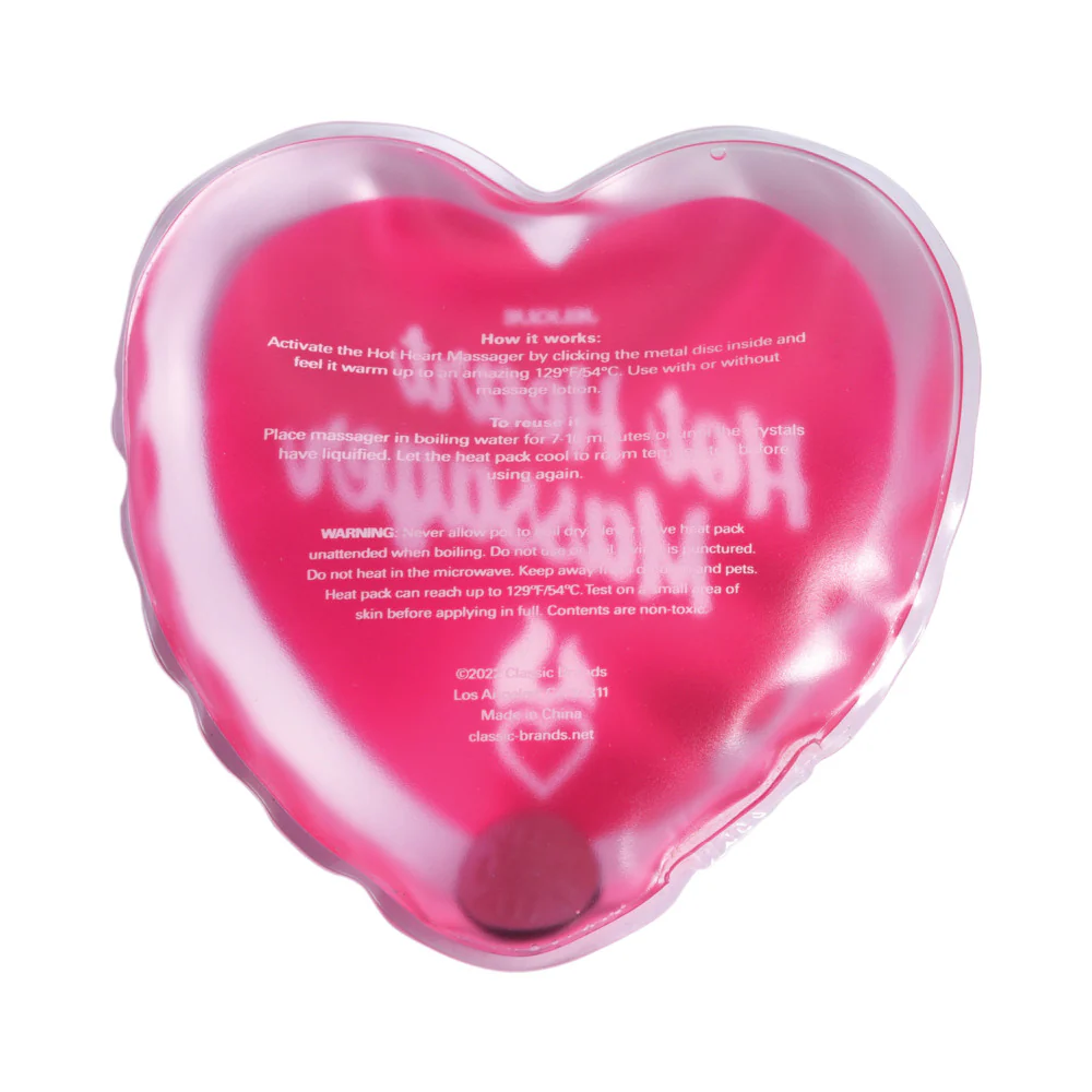 Jelique Hot Heart Massager Pink - Image 3