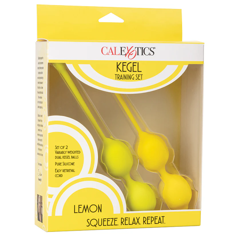 Kegel Training Set Lemon