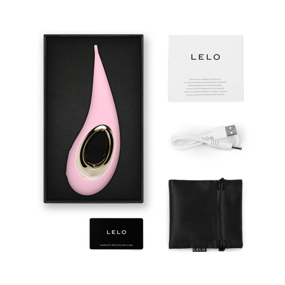 Lelo Dot Elliptical Clitoral Stimulator Pink - Image 7