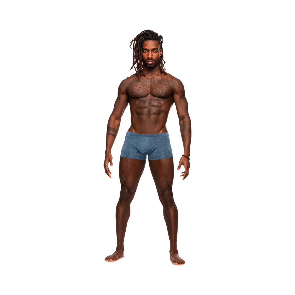Male Power Inter-mingle Mini Short Blue S