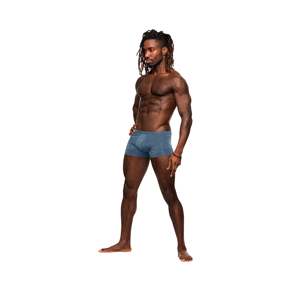Male Power Inter-mingle Mini Short Blue S - Image 3