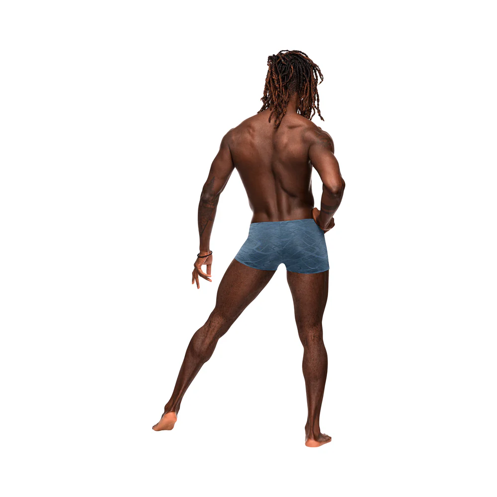 Male Power Inter-mingle Mini Short Blue S - Image 4
