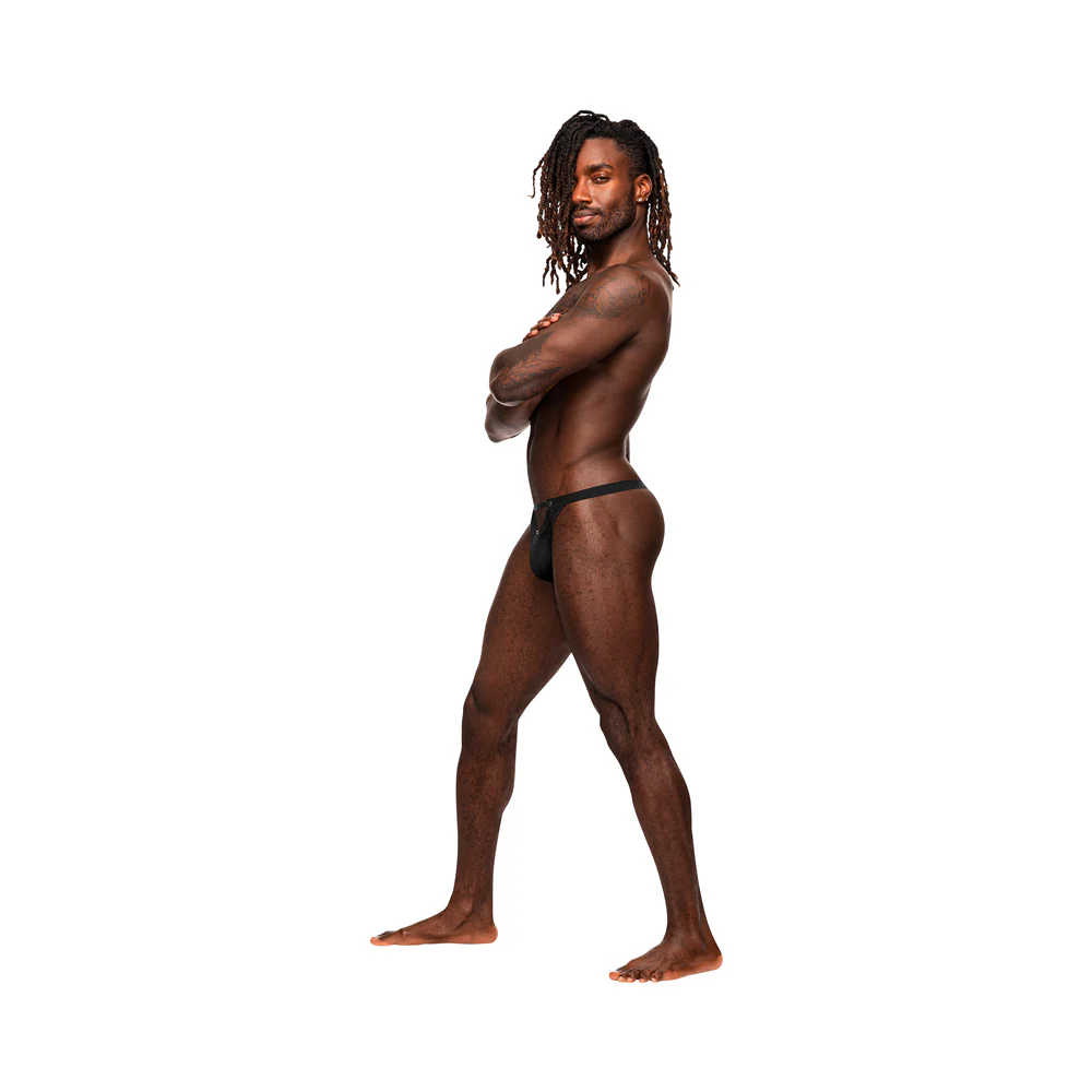 Male Power Magnificence Micro V Thong Black L/xl - Image 3