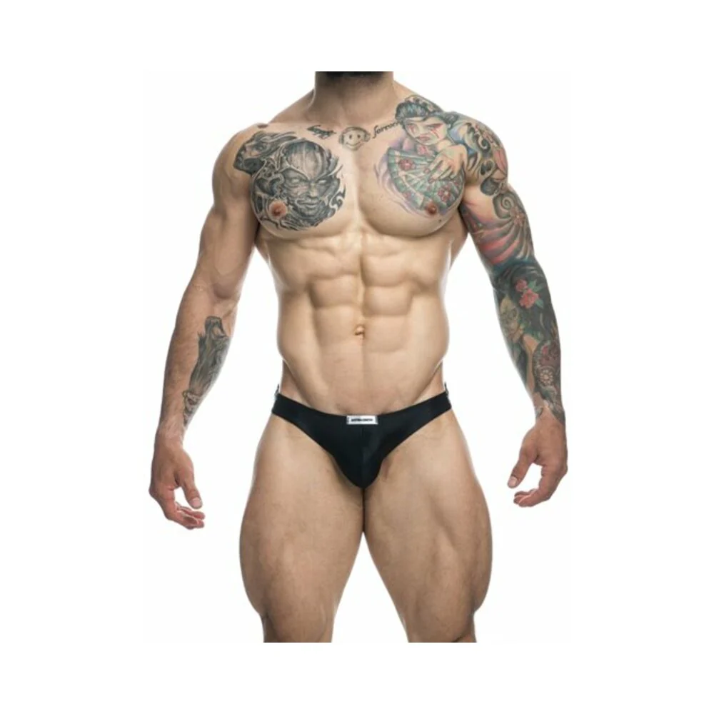 Malebasics Justin + Simon Classic Bikini Black M - Image 3