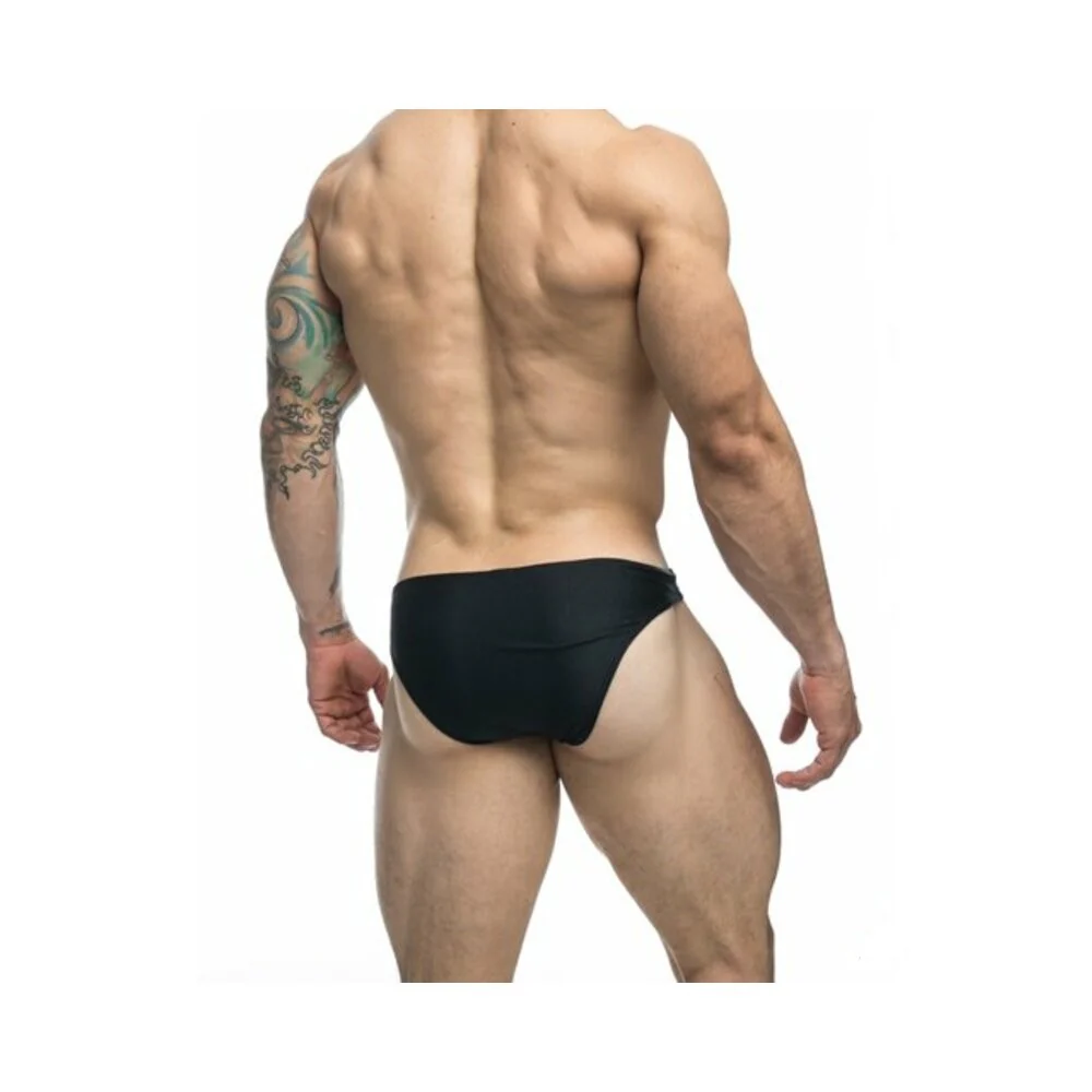 Malebasics Justin + Simon Classic Bikini Black M - Image 4