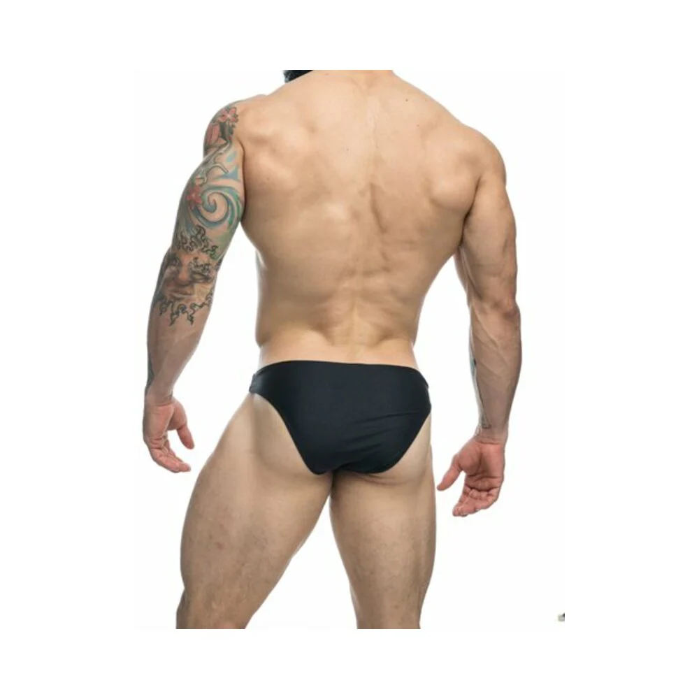 Malebasics Justin + Simon Classic Bikini Black M - Image 5