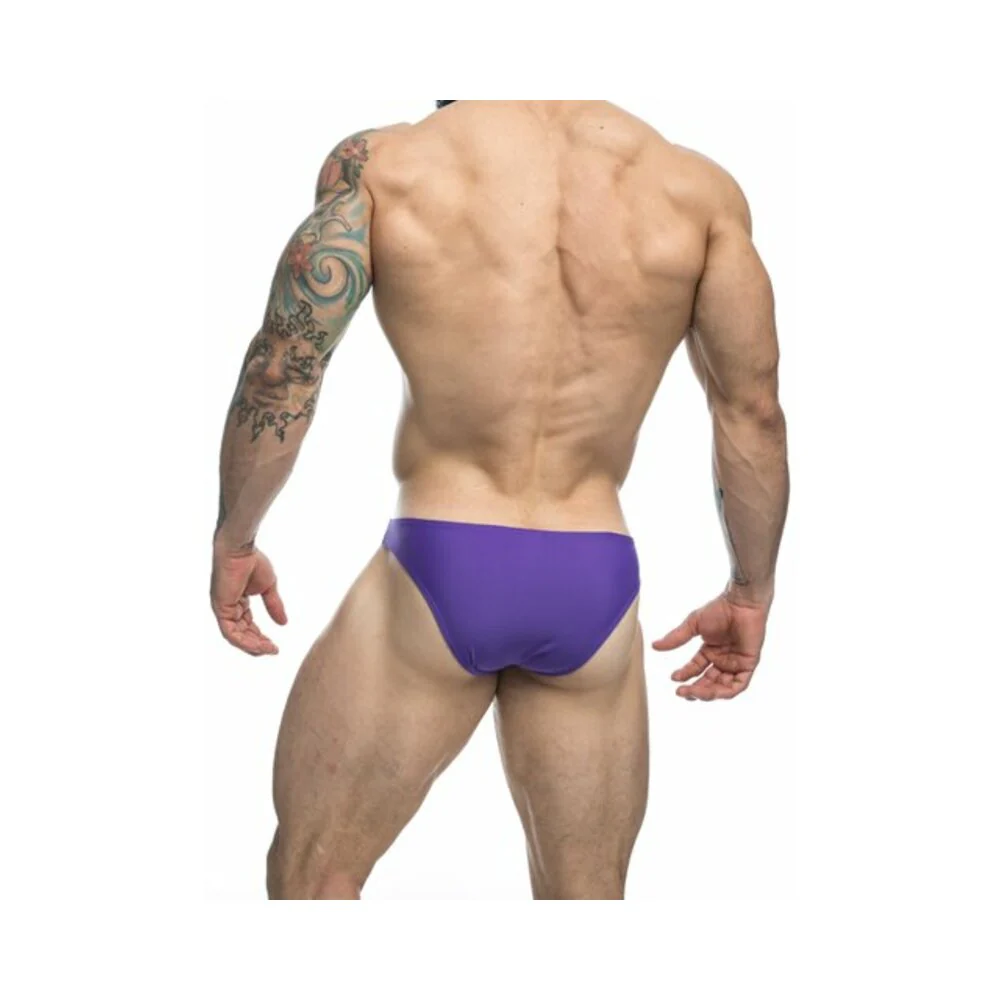 Malebasics Justin + Simon Classic Bikini Purple S - Image 5