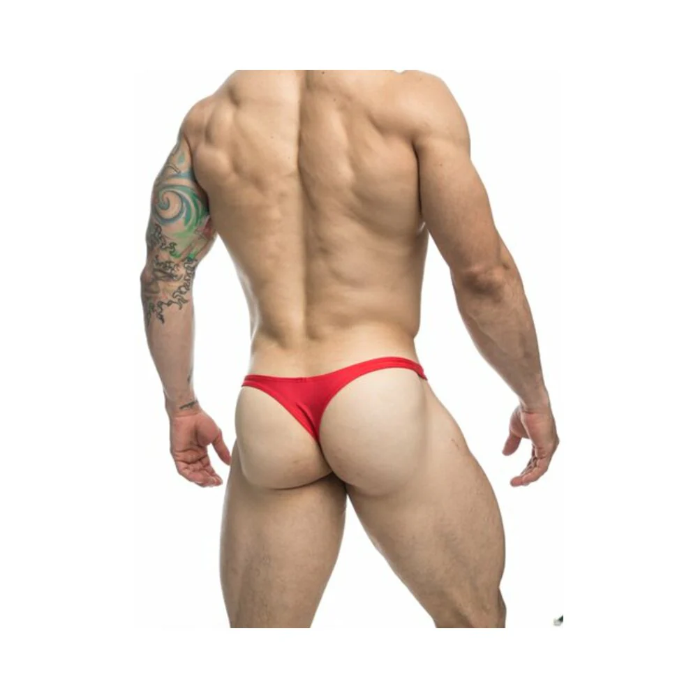 Malebasics Justin + Simon Classic Tanga Red 2xl - Image 4