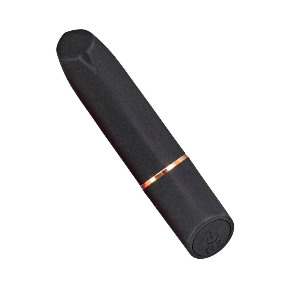 Nasstoys Mystique Vibe Rechargeable Silicone Bullet Vibrator Black - Image 3