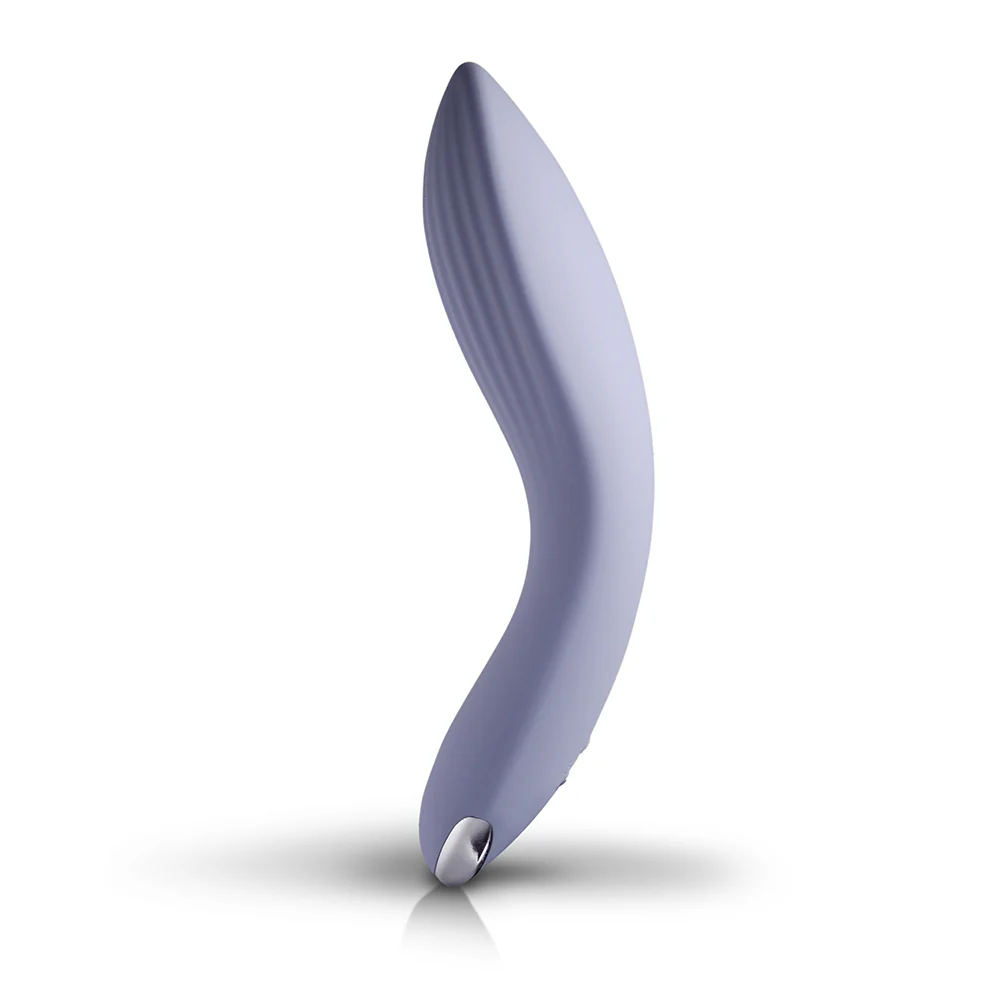 Niya 2 Rechargeable Silicone Couples Massager Cornflower - Image 3