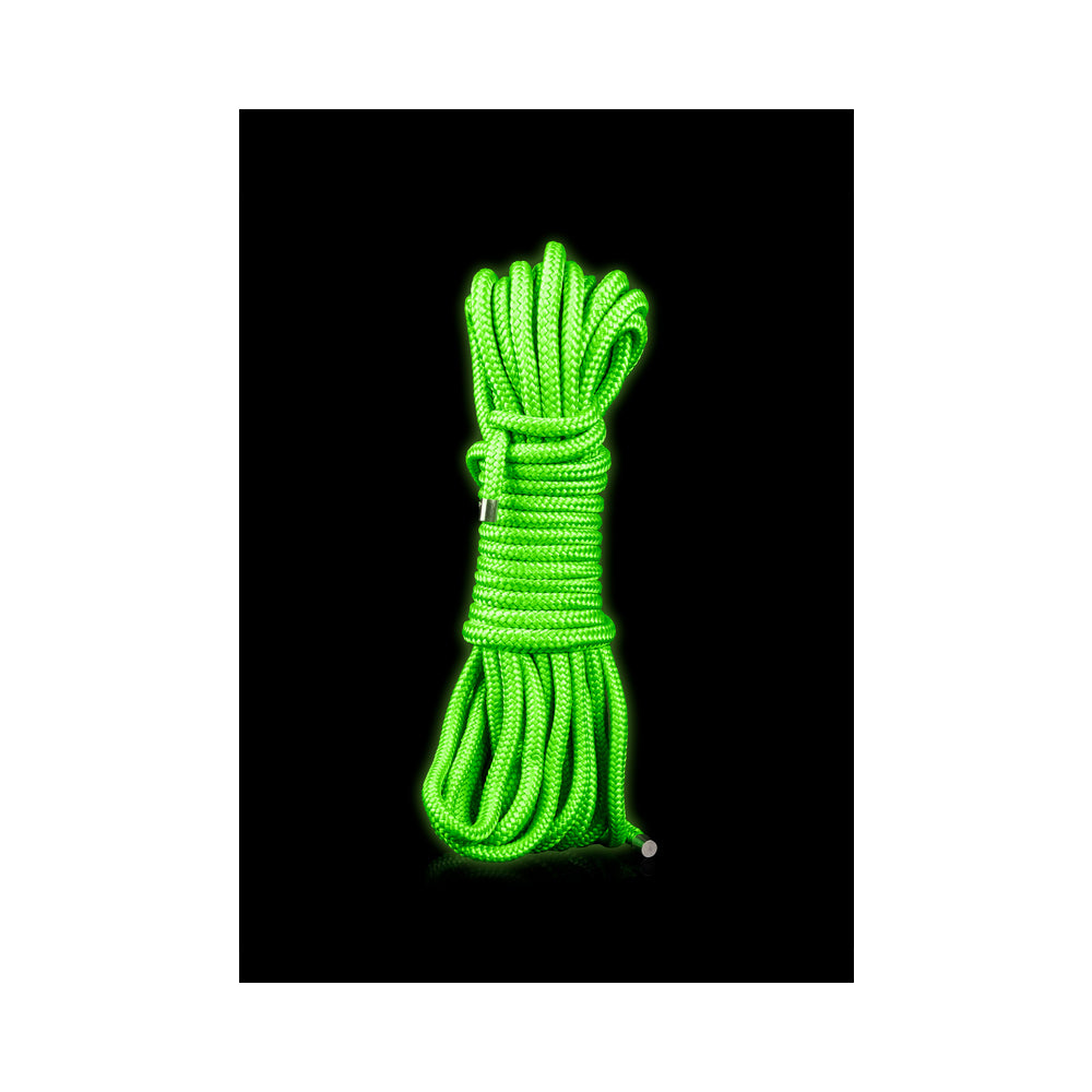 Ouch! Glow Rope - 10 M/16 Strings - Glow In The Dark - Green - Image 3