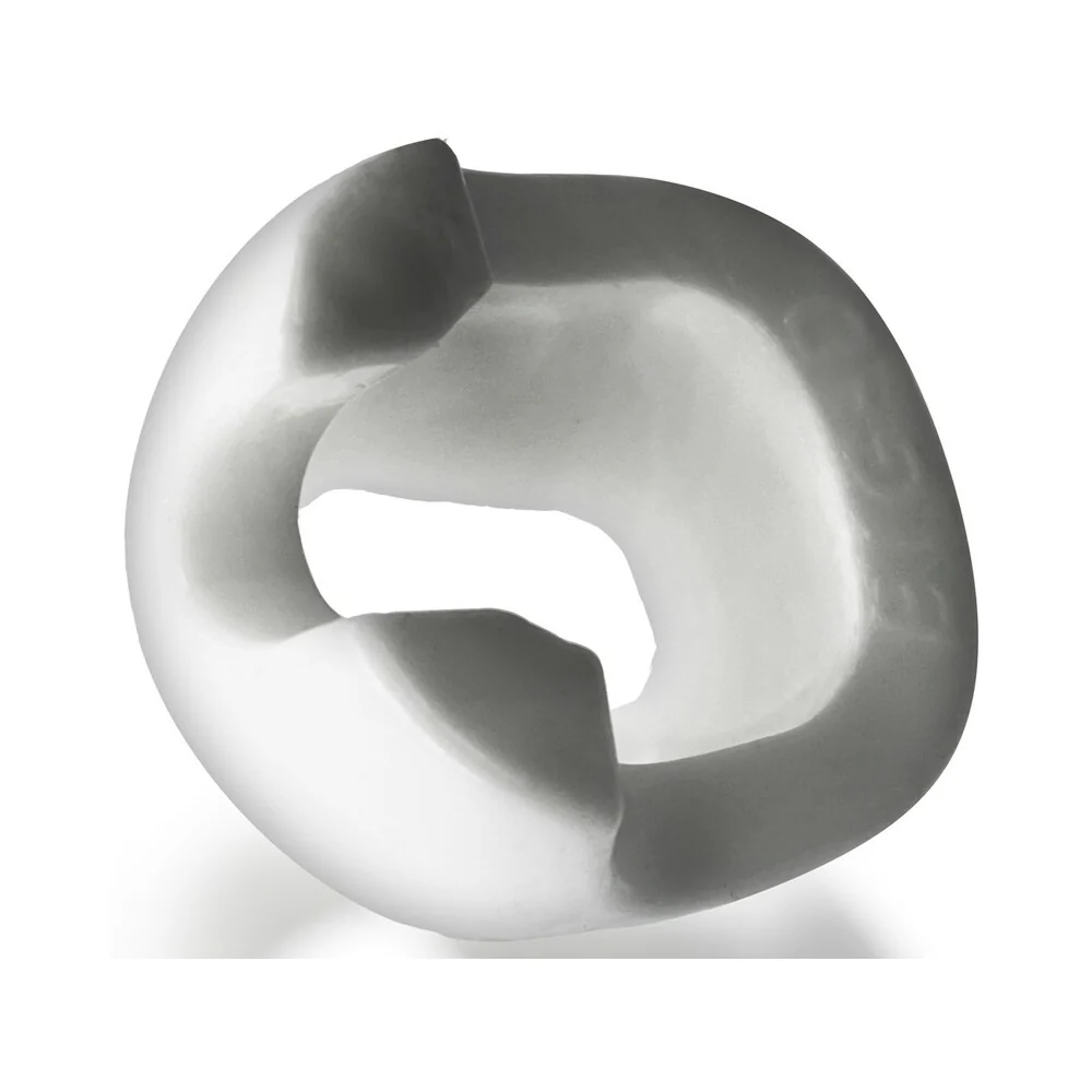Big-D Shaft Grip Cockring White - Image 4