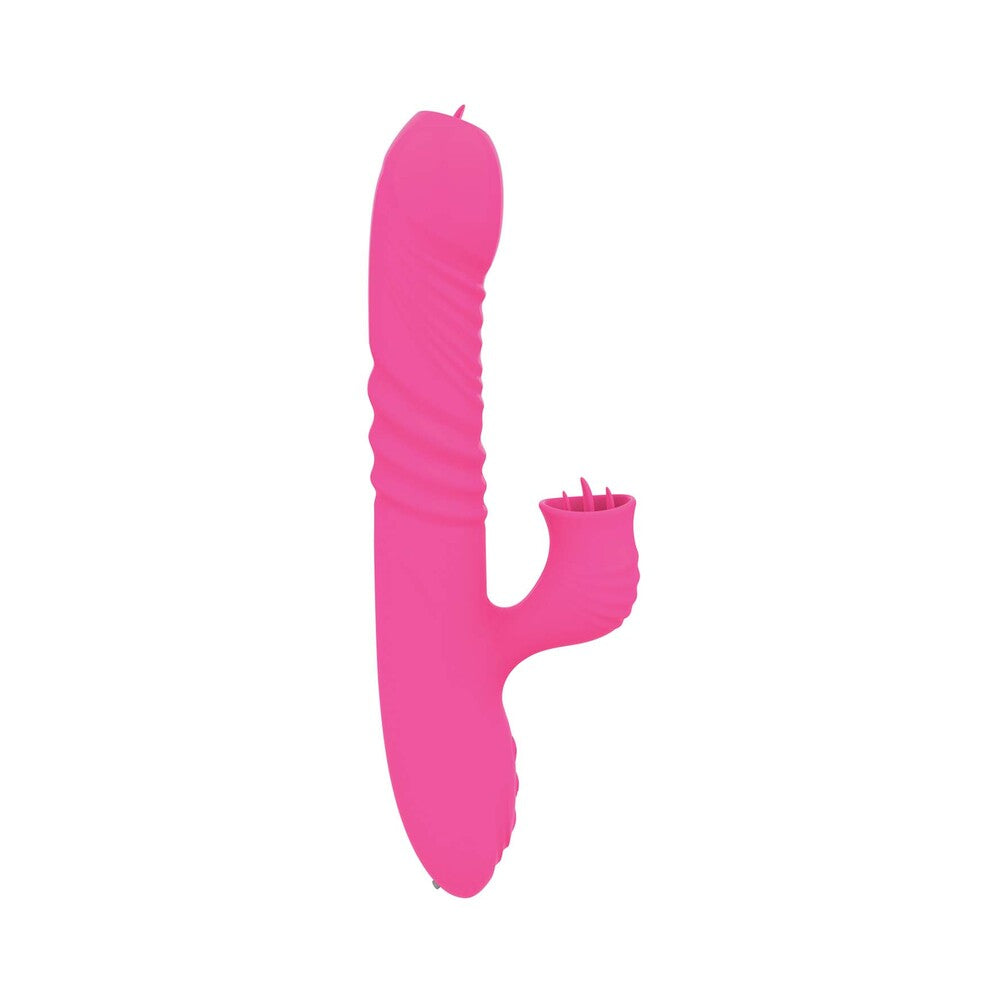 Passion Grabber Heat Up Dual Stimulator Pink - Image 2