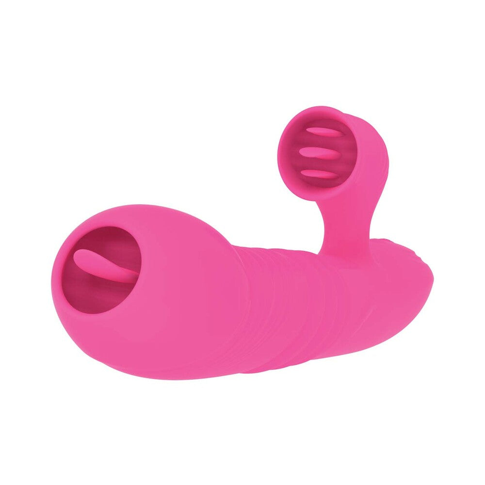 Passion Grabber Heat Up Dual Stimulator Pink - Image 4