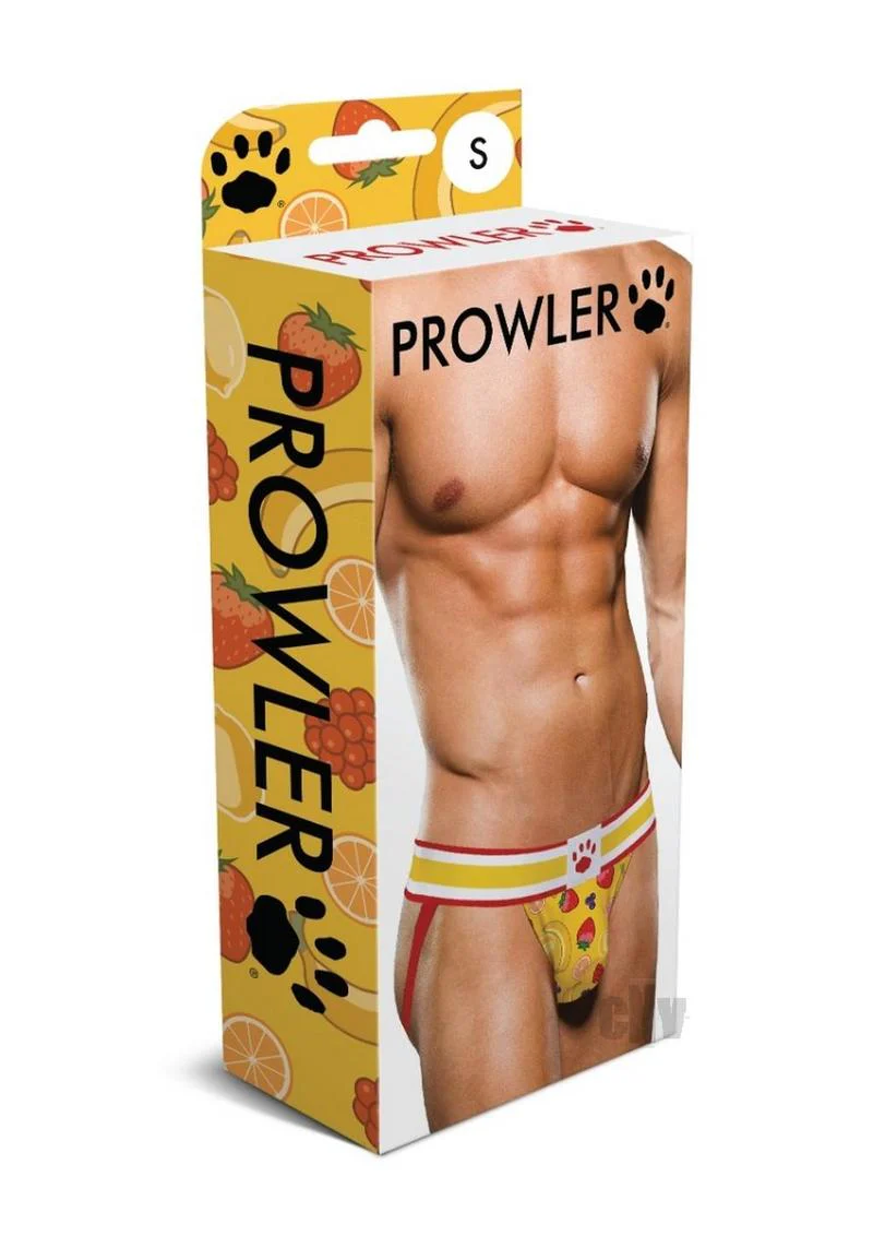 Prowler Fruits Jock Lg Yellow Ss22
