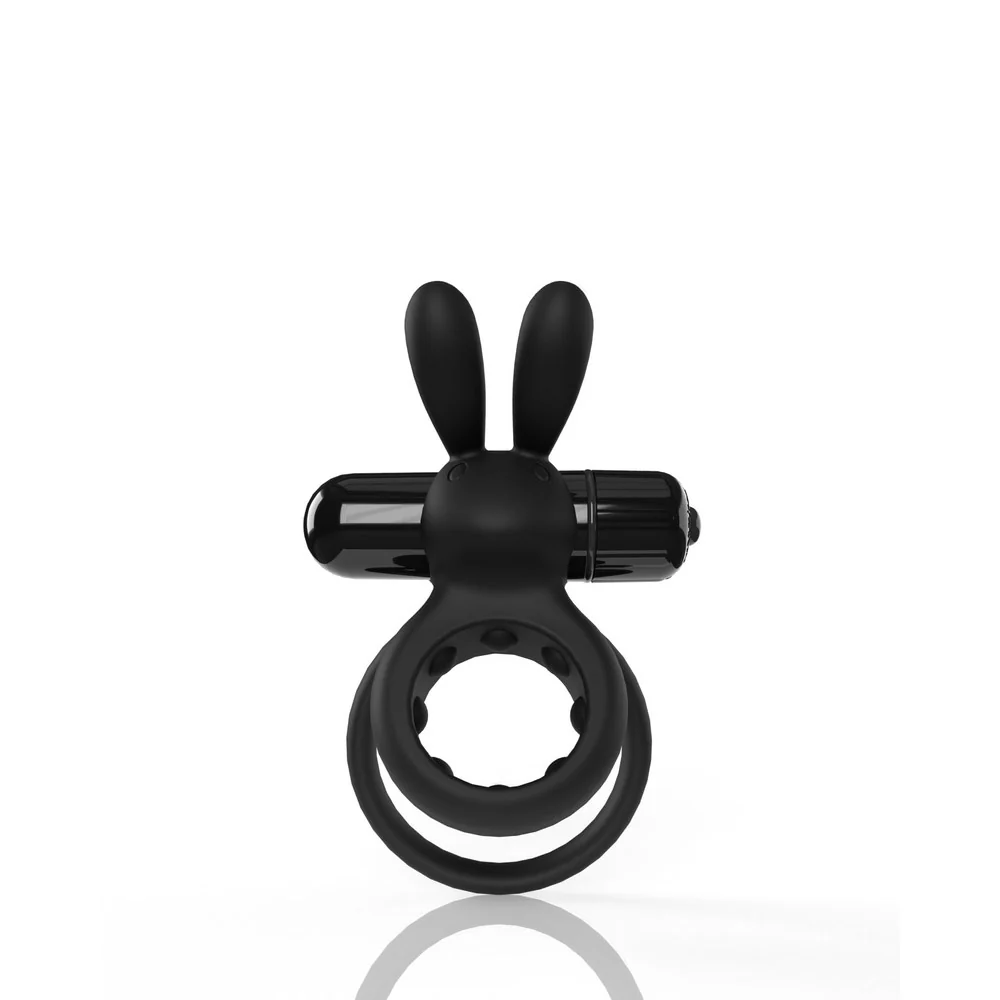 Screaming O 4t Ohare Vibrating Rabbit Double Cockring Black - Image 2