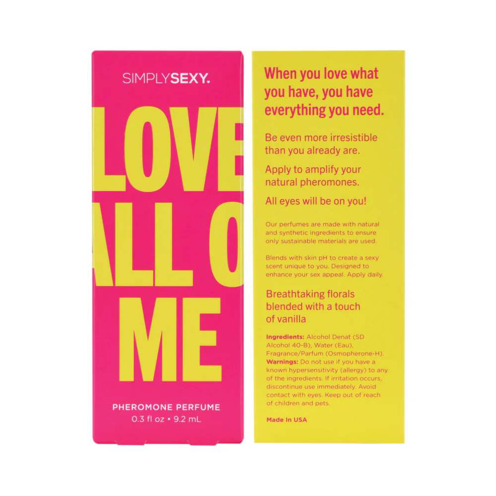 Simply Sexy Pheromone Perfume Love All Of Me 0.3floz/9.2ml - Image 4