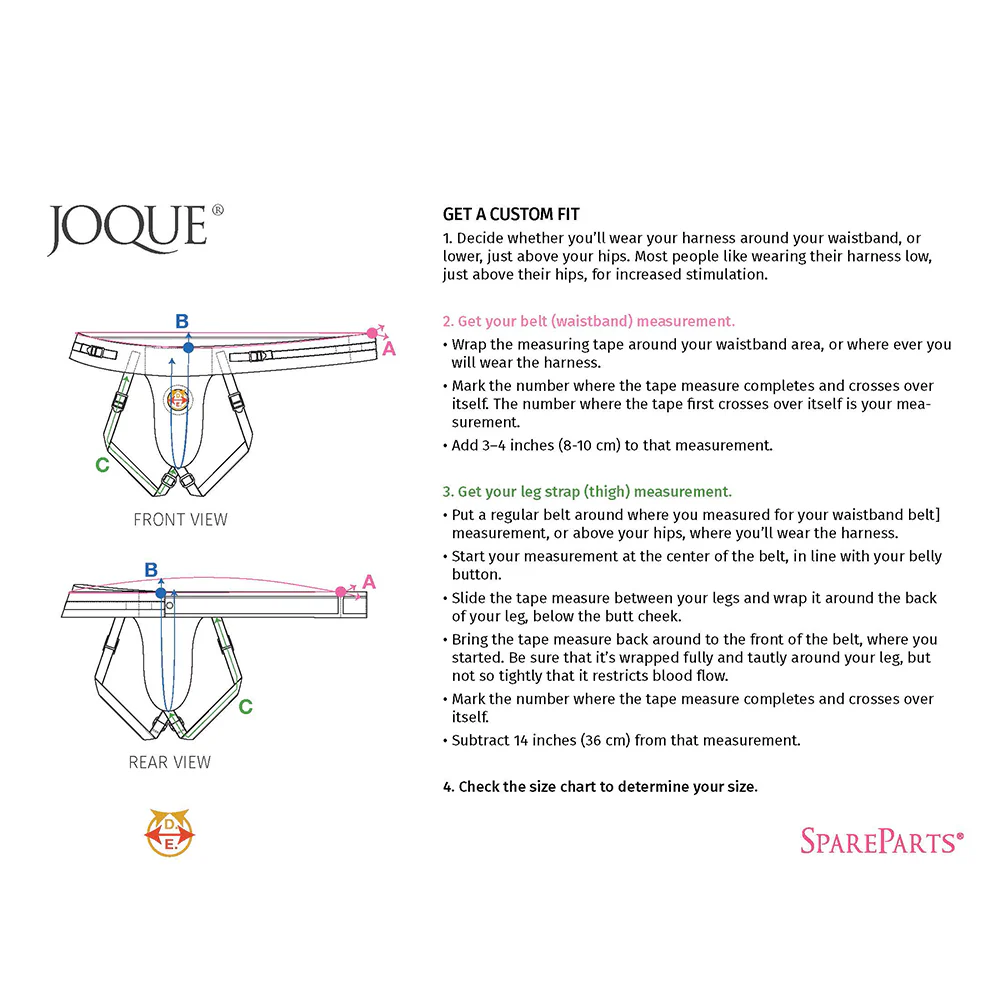 Spareparts Joque Double Strap Harness Red Size A - Image 9