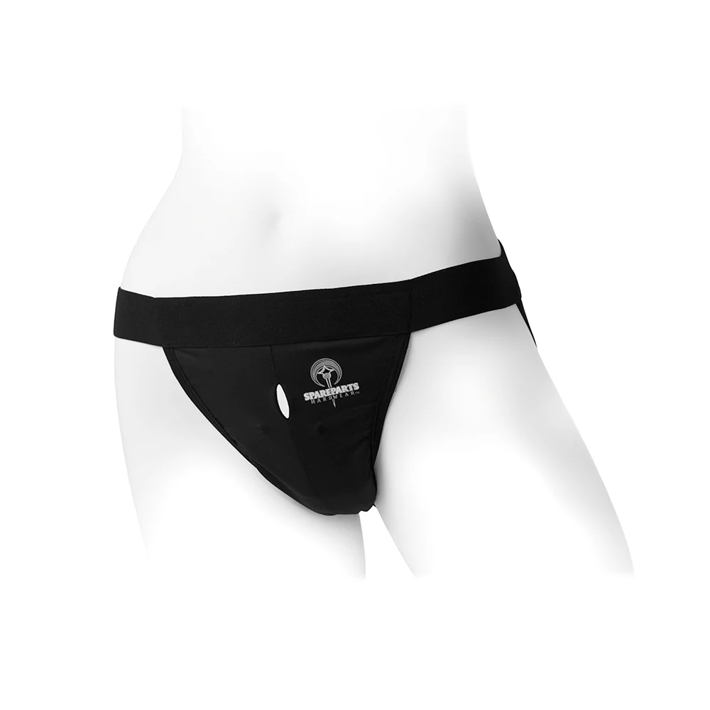 Spareparts Pete Commando Nylon Packing Jock Black Size 3xl - Image 2