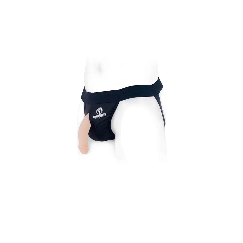 Spareparts Pete Commando Nylon Packing Jock Black Size 3xl - Image 5