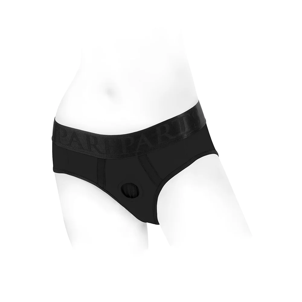 Spareparts Tomboi Nylon Briefs Harness Black Size 5xl - Image 2