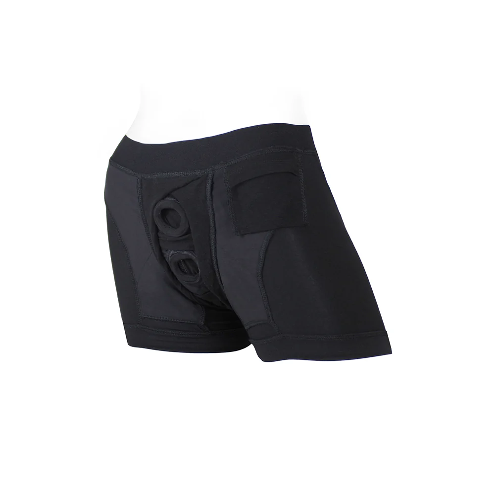 Spareparts Tomboii Rayon Boxer Briefs Harness Black Size 3xl - Image 6