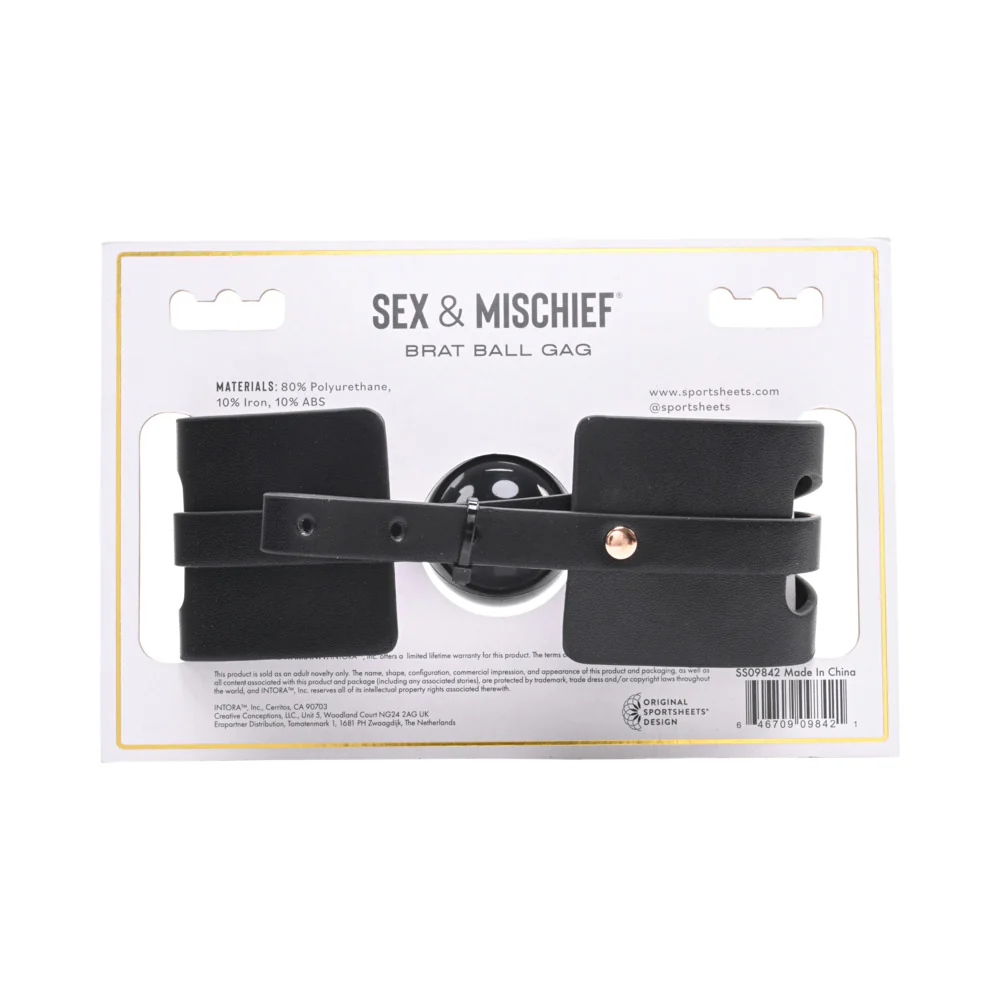 Sportsheets Sex & Mischief Brat Ball Gag - Image 5