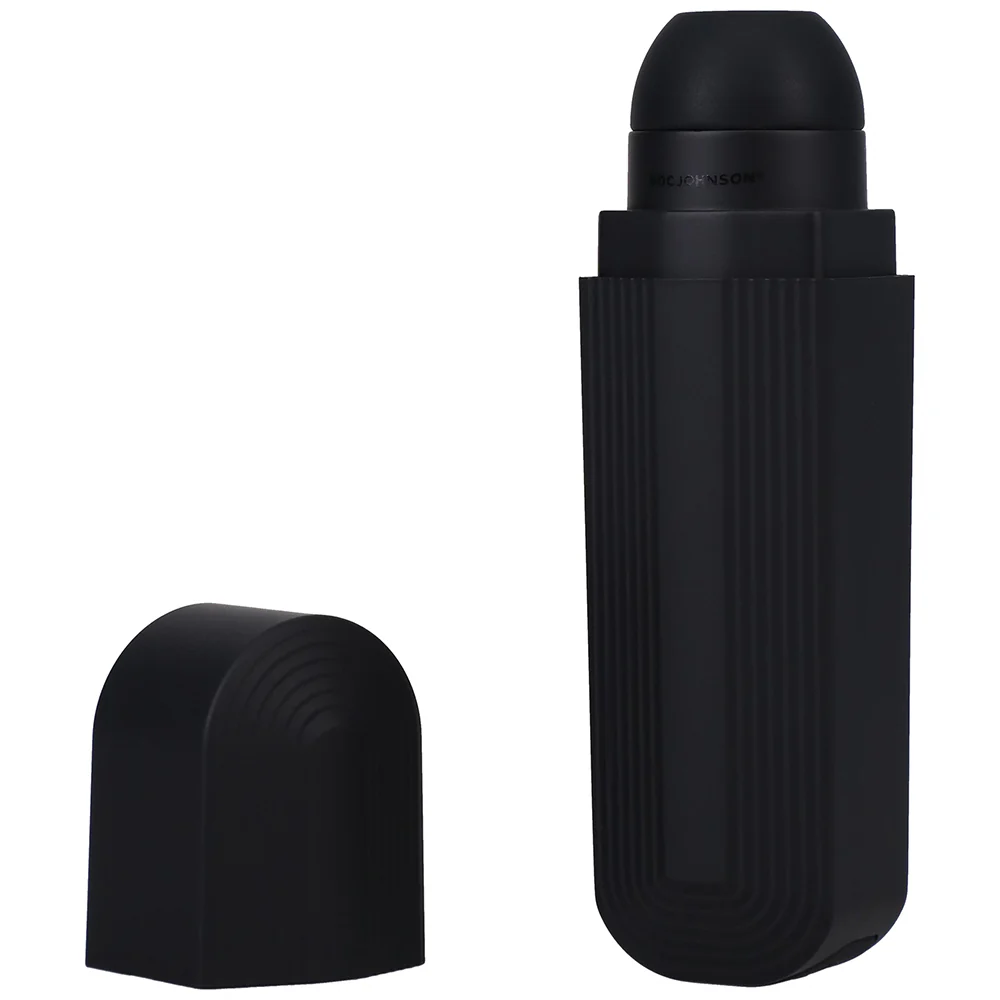 This Product Sucks Rechargeable Silicone Lipstick Sucking Clitoral Stimulator Black - Image 9