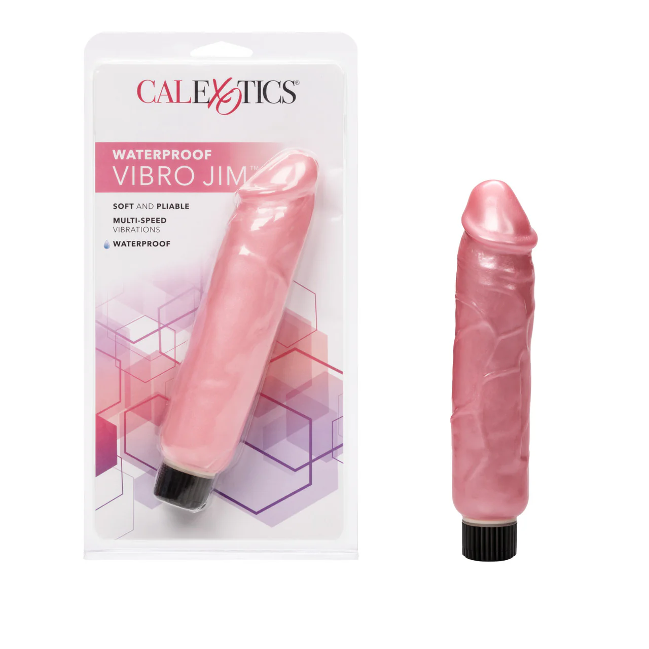 Waterproof Vibro Jim 6.5 Inches
