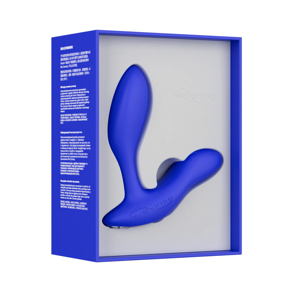 We-vibe Vector+ Prostate Massager Royal Blue - Image 15