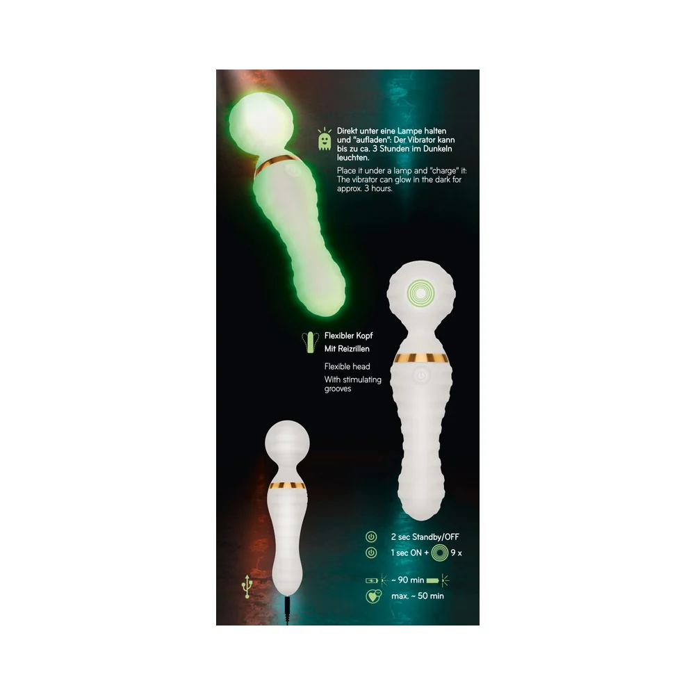 You2toys Glow-in-the-dark Wand Vibrator - Image 14